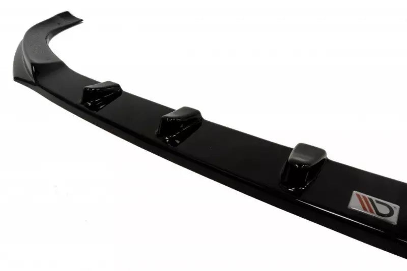 Maxton Design Frontlippe V.1 für VW T5 vor Facelift Hochglanz schwarz – Ansicht 3