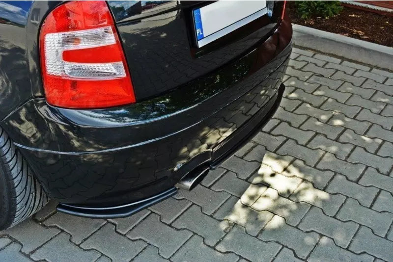 Maxton Design Heckdiffusor für Skoda Fabia RS Hochglanz schwarz – Ansicht 2