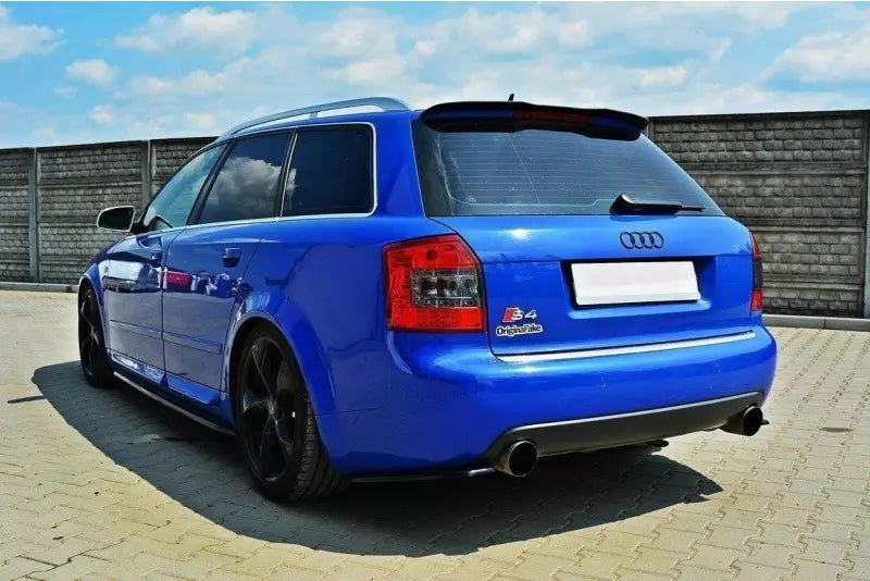 Maxton Design Diffusor Flaps für Audi S4 B6 Avant Hochglanz schwarz – Ansicht 3