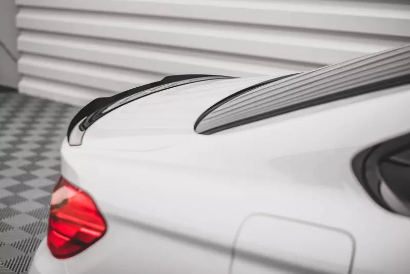 Maxton Design Heckspoiler Lippe für BMW 4er F32 Coupe (2013-2020) Hochglanz schwarz – Ansicht 4