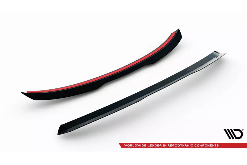 Maxton Design Heckspoiler Lippe für Seat Leon 3 (Typ 5F) FR Hochglanz schwarz – Ansicht 4