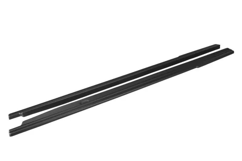 Maxton Design Seitenschweller (Paar) für Skoda Rapid Spaceback Hochglanz schwarz – Ansicht 4