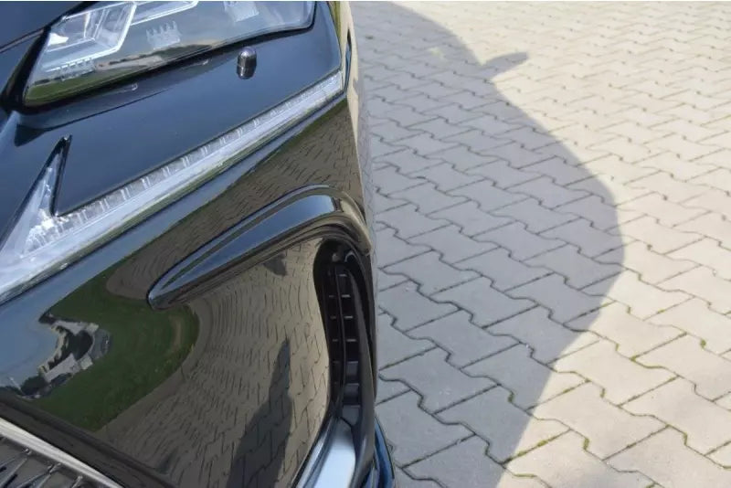 Maxton Design Nebelleuchten Abdeckung für Lexus NX Mk1 Hochglanz schwarz – Ansicht 4