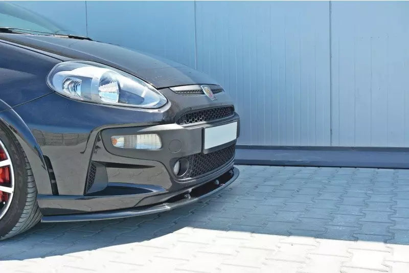 Maxton Design Frontlippe für Fiat Punto Evo Abarth Hochglanz schwarz – Ansicht 4