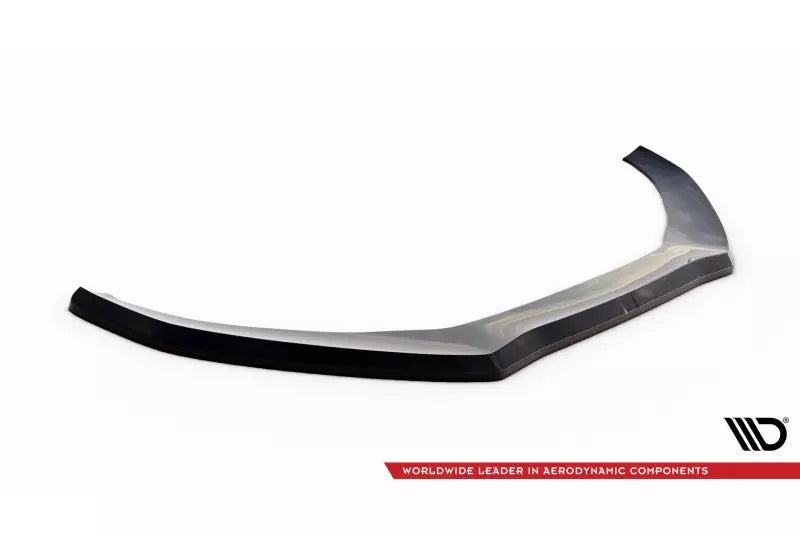 Maxton Design Frontlippe V.1 für Audi S4 B8 Facelift Hochglanz schwarz – Ansicht 4