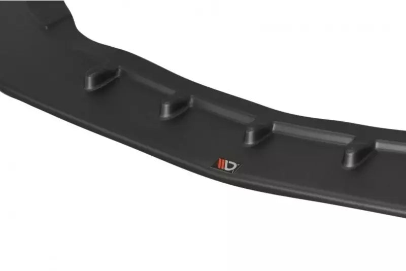 Maxton Design Frontlippe V.1 für Mercedes CLA A45 AMG C117 Facelift Hochglanz schwarz – Ansicht 4