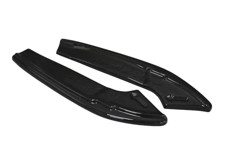 Maxton Design Diffusor Flaps für Audi A4 Avant B9 S-Line Hochglanz schwarz – Ansicht 4
