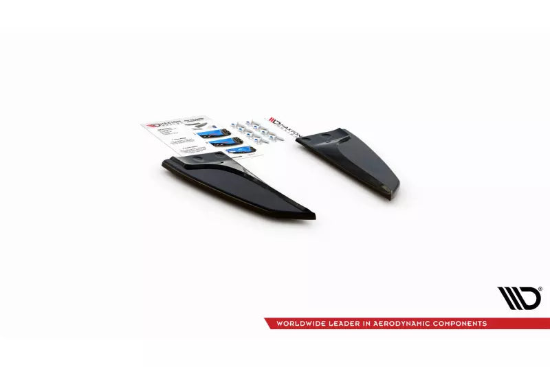 Maxton Design Diffusor Flaps für Tesla Model S Facelift Hochglanz schwarz – Ansicht 4