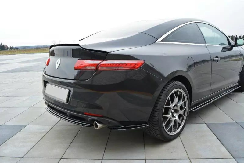 Maxton Design Heckspoiler Lippe für Renault Laguna 3 Coupe Hochglanz schwarz – Ansicht 4