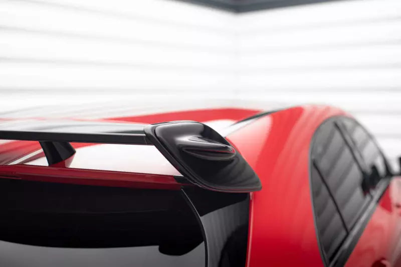 Maxton Design Spoiler Erweiterung für Mercedes A-Klasse W176 AMG Facelift Hochglanz schwarz – Ansicht 4