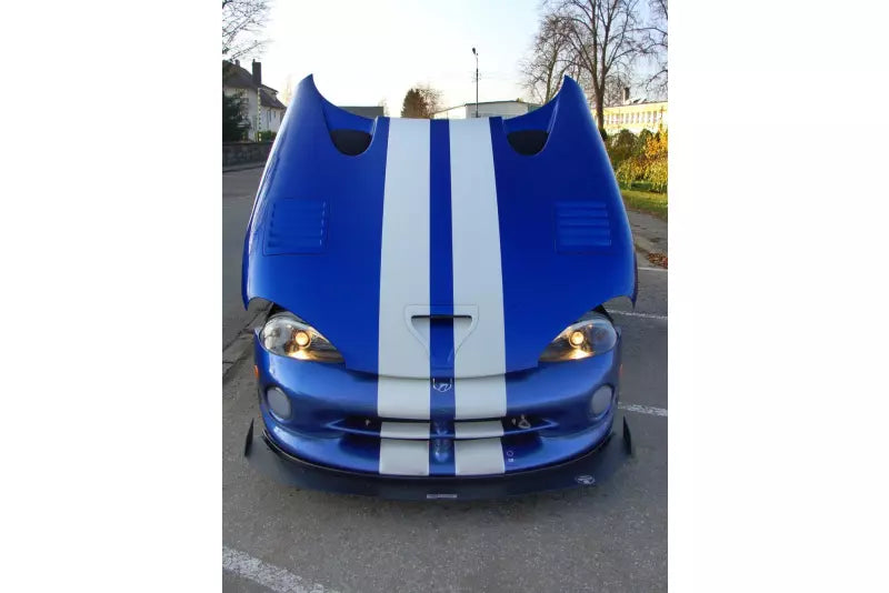 Maxton Design Street Pro Frontlippe für Dodge Viper GTS Hochglanz schwarz – Ansicht 4
