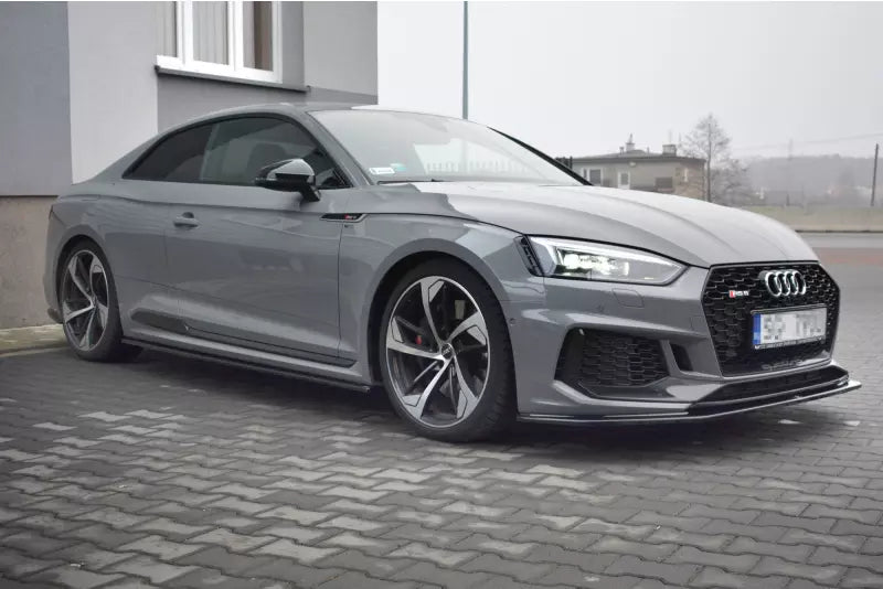 Maxton Design Seitenschweller (Paar) für Audi RS5 B9 F5 Coupe Hochglanz schwarz – Ansicht 4