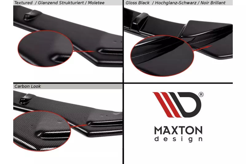 Maxton Design Heckdiffusor für Mercedes GLA 45 AMG SUV (X156) Hochglanz schwarz – Ansicht 3