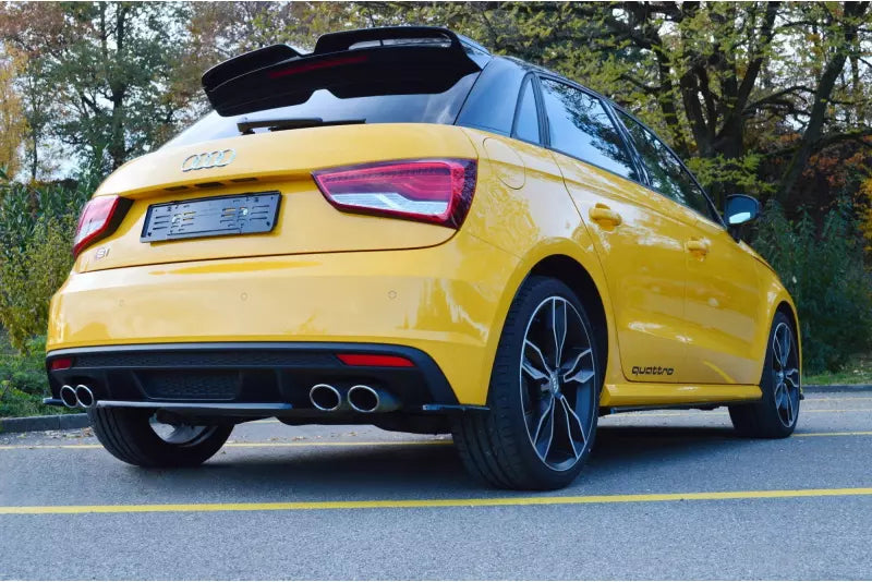 Maxton Design Heckdiffusor für Audi S1 8X Hochglanz schwarz – Ansicht 4