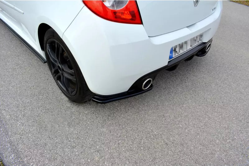 Maxton Design Diffusor Flaps für Renault Clio 3 RS Facelift Hochglanz schwarz – Ansicht 4