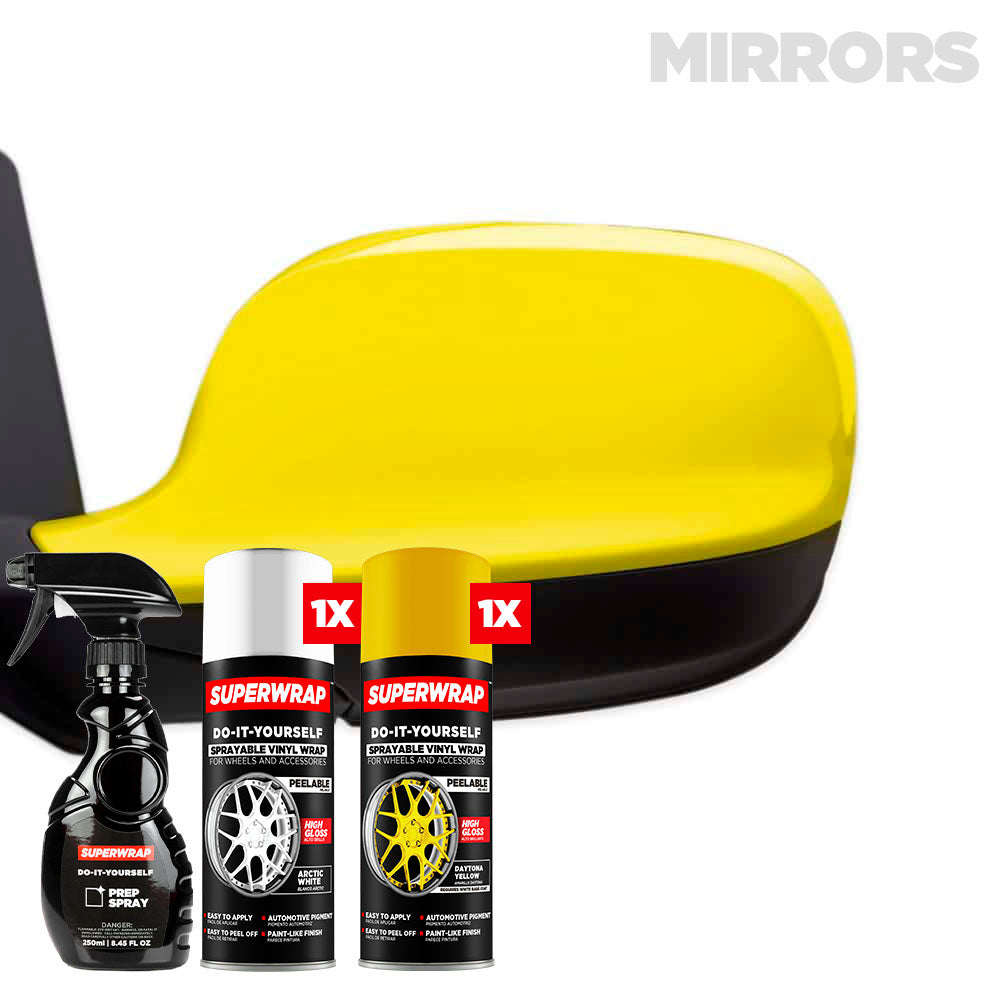 Daytona-Yellow-Sprayable-Vinyl-Paint-Mirrors