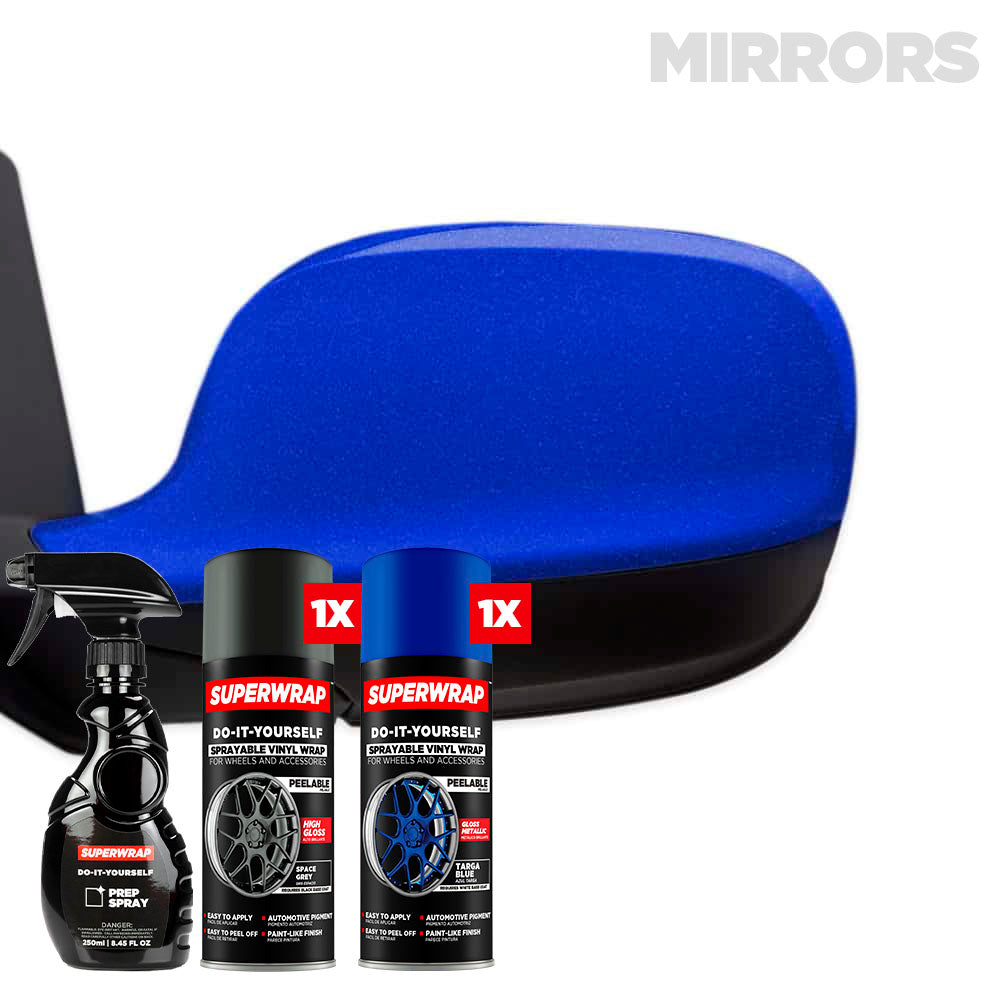 Targa-Blue-Sprayable-Vinyl-Paint-Mirrors