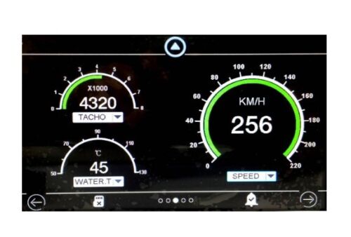 MFD Digital Infometer Glossy Carbon - SKYLINE R34 GTT