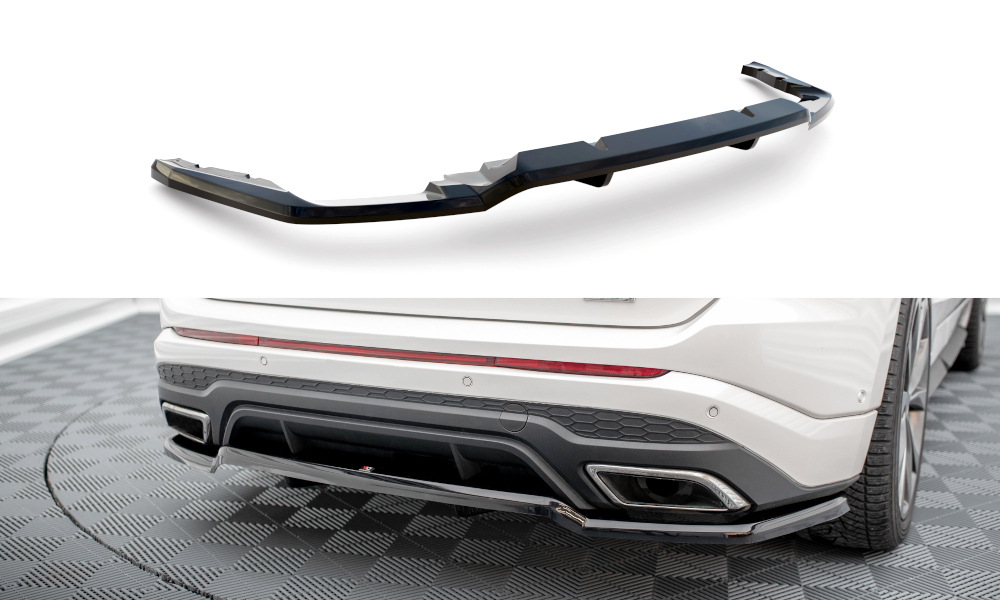 Street+ Mittlerer Diffusor RACE passend für Ford Edge Sport Mk2 schwarz Hochglanz – Ansicht 2