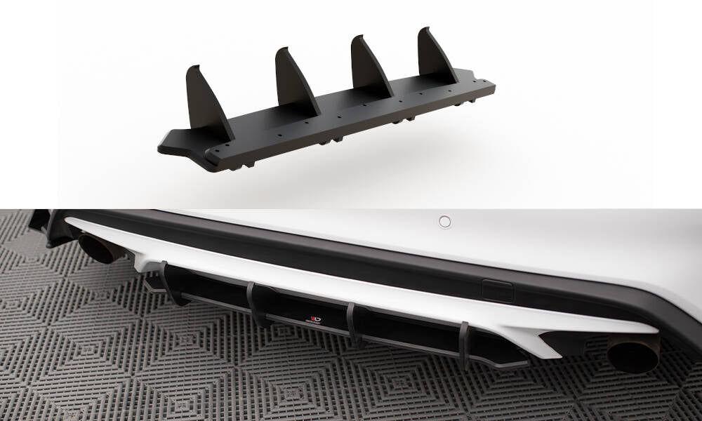Robuste Racing Heckschürze passend für Ford Focus ST Mk4 – Ansicht 2