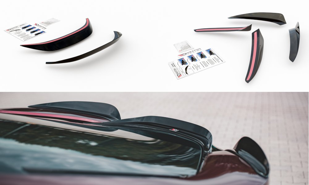 Heckspoiler Lippe Paket BMW i8 schwarz Hochglanz – Ansicht 2