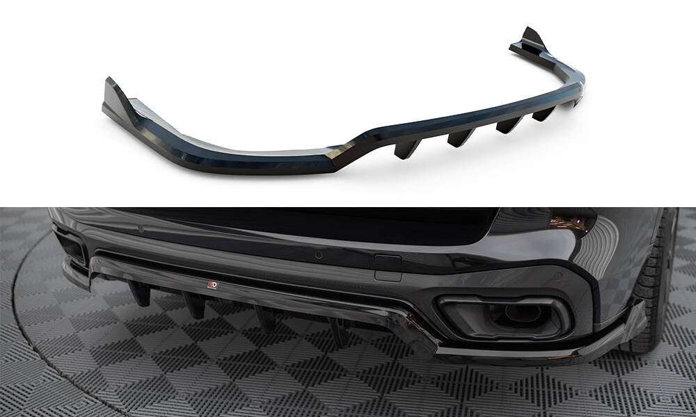 Street+ Mittlerer Diffusor RACE passend für BMW X5 M-Paket G05 schwarz Hochglanz – Ansicht 2