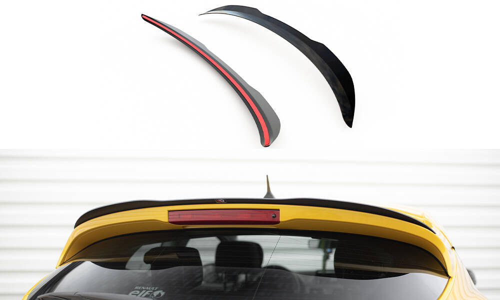 Heckspoiler Lippe Renault Megane RS Trophy / RS Cup Mk3 schwarz Hochglanz – Ansicht 2