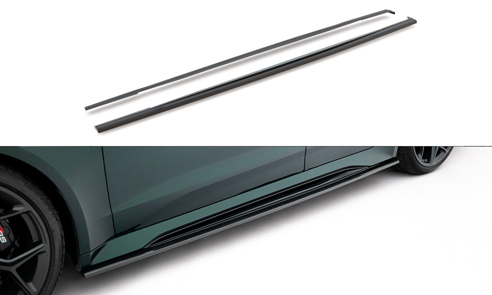 Prepreg Carbon Fiber Seitenschweller Audi RS7 C8 – Ansicht 2