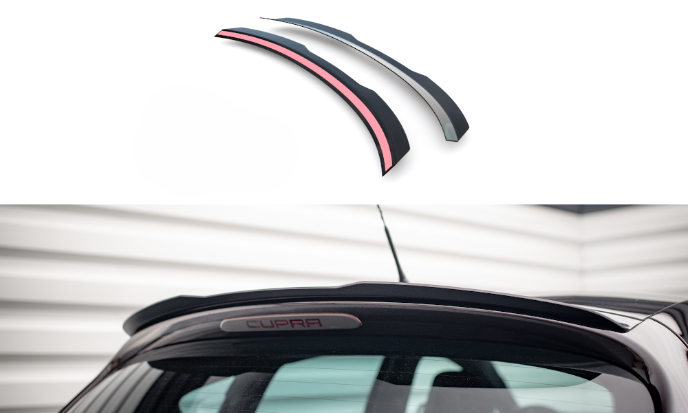 Heckspoiler Lippe Seat Leon Cupra / FR Mk2 schwarz Hochglanz – Ansicht 2