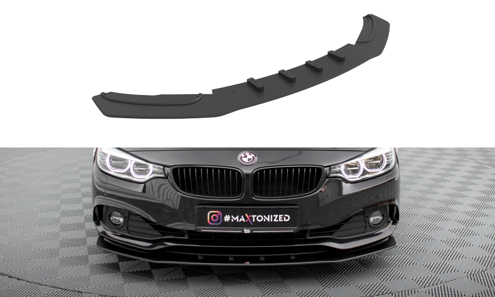 Street Pro Street+ Spoilerlippe Front Ansatz passend für BMW 4er Gran Coupe F36 – Ansicht 2