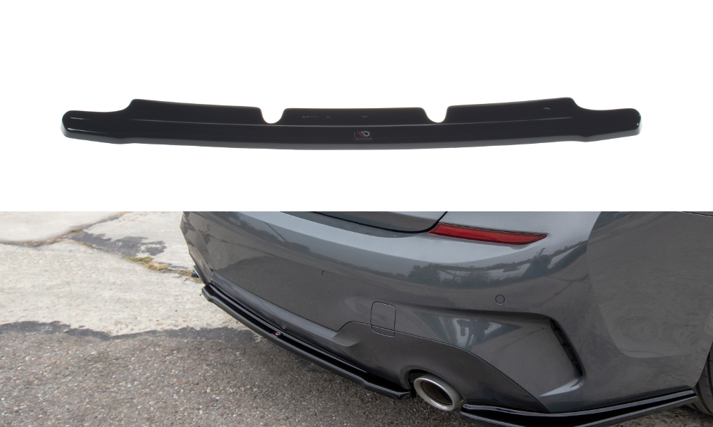 Heckansatz BMW 3er G20 M Paket schwarz Hochglanz – Ansicht 2