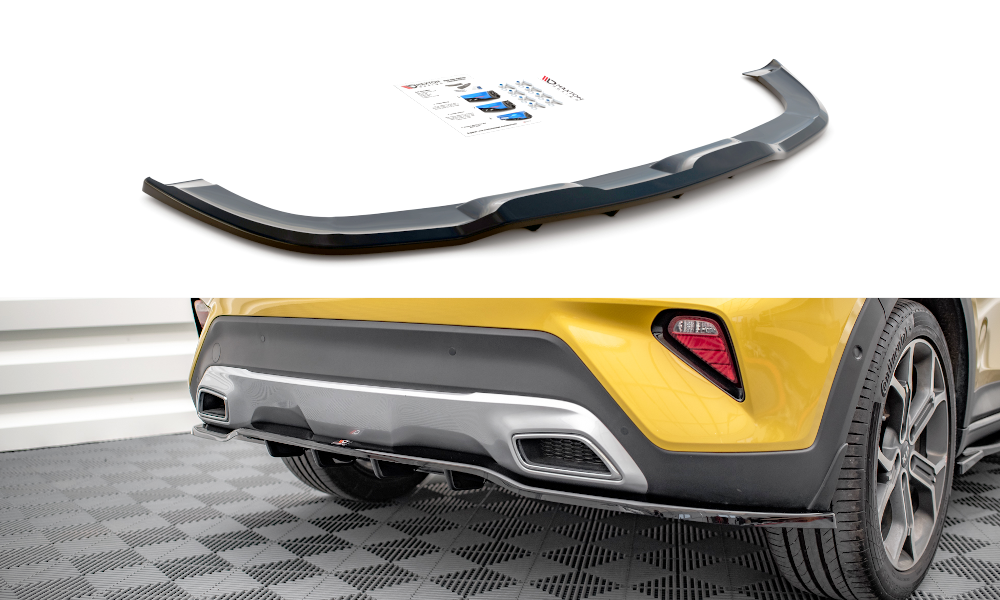 Street+ Mittlerer Diffusor RACE passend für Kia XCeed Mk1 schwarz Hochglanz – Ansicht 2