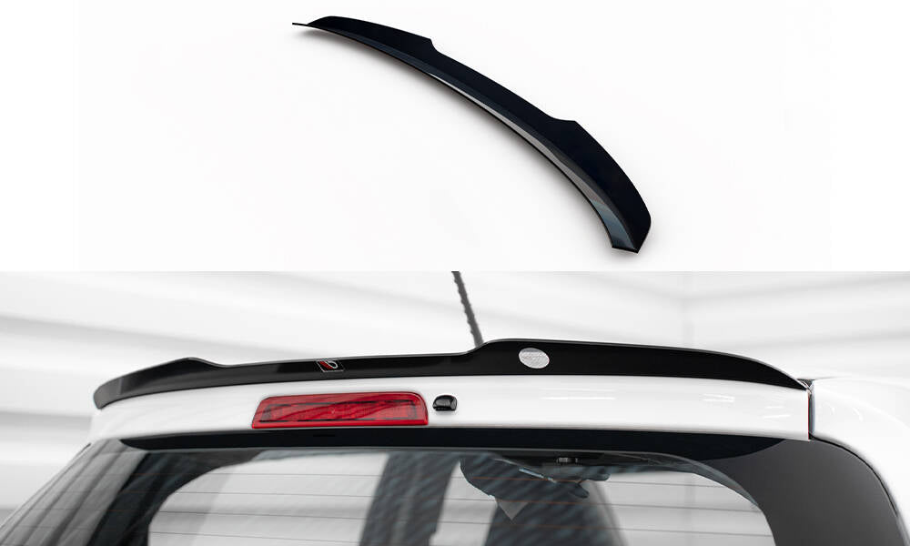 Heckspoiler Lippe Toyota Yaris Mk3 Facelift schwarz Hochglanz – Ansicht 2