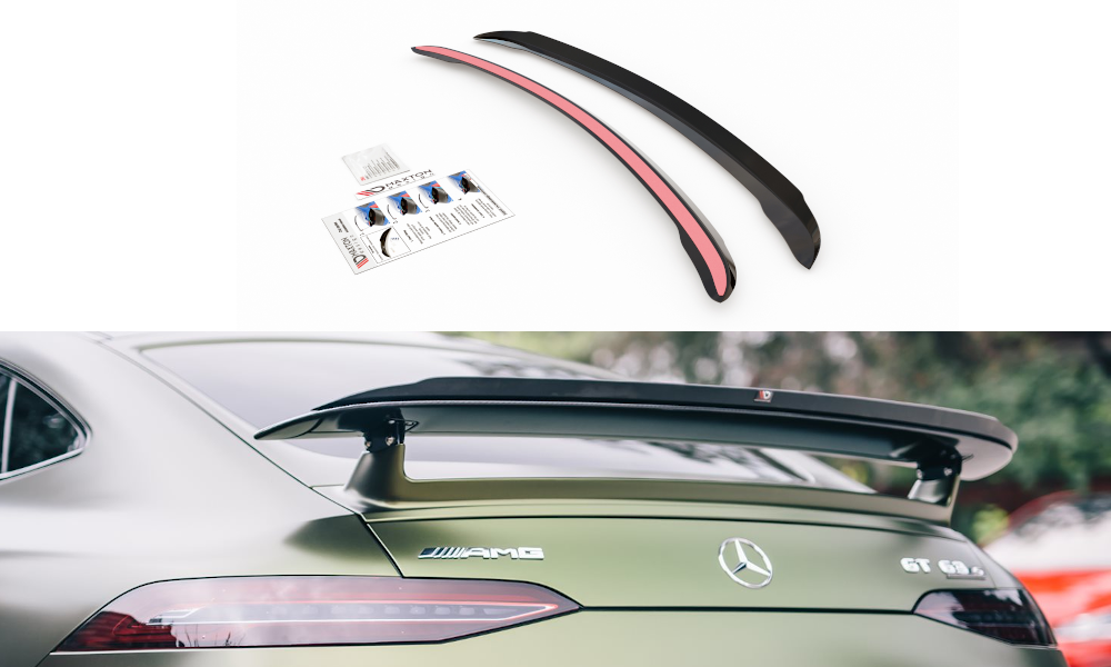 Heckspoiler Lippe Mercedes-AMG GT 63S 4-Door Coupe X290 schwarz Hochglanz – Ansicht 2