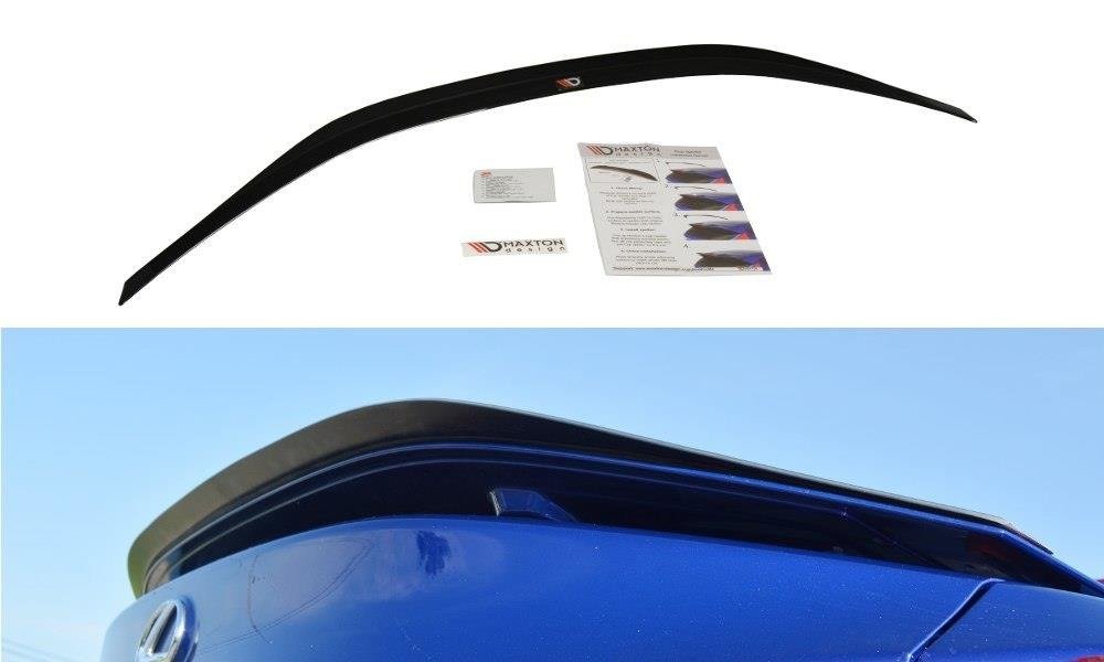 Heckspoiler Lippe Lexus RC F schwarz Hochglanz – Ansicht 2