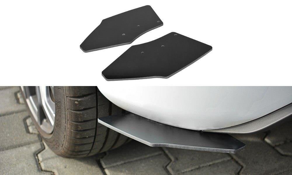 Sport Heck Ansatz Flaps Diffusor passend für Ford Fiesta Mk8 ST-Line – Ansicht 2