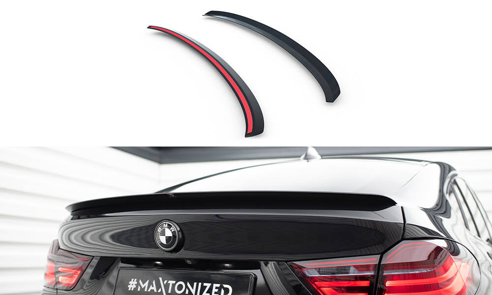 Heckspoiler Lippe BMW X4 M Paket schwarz Hochglanz – Ansicht 2