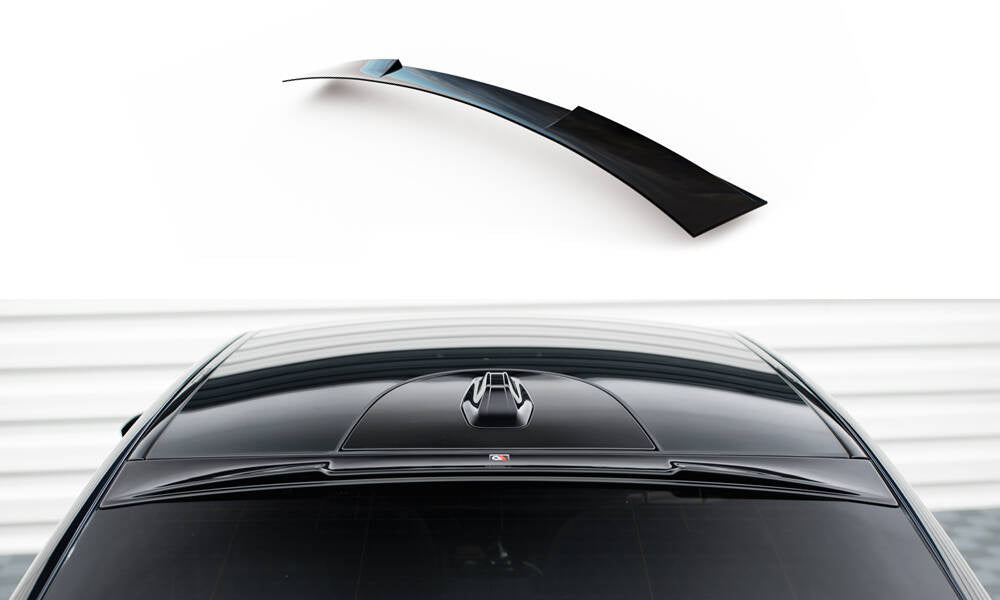 Heckscheiben Spoiler passend für BMW M5 Limousine G90 schwarz Hochglanz – Ansicht 2