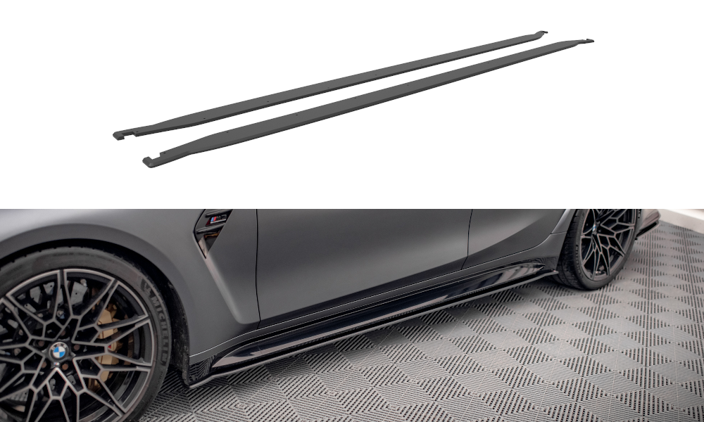 Street Pro Street+ Seitenschweller Leisten passend für BMW M3 Limousine / Touring G80 / G81 – Ansicht 2