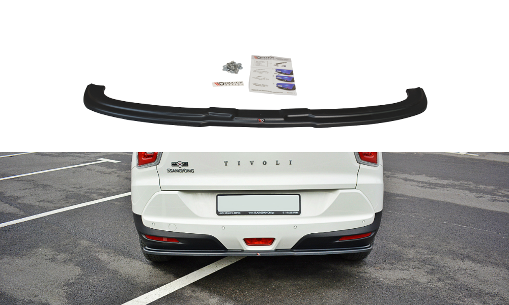 Heckansatz SSANGYONG TIVOLI schwarz Hochglanz – Ansicht 2