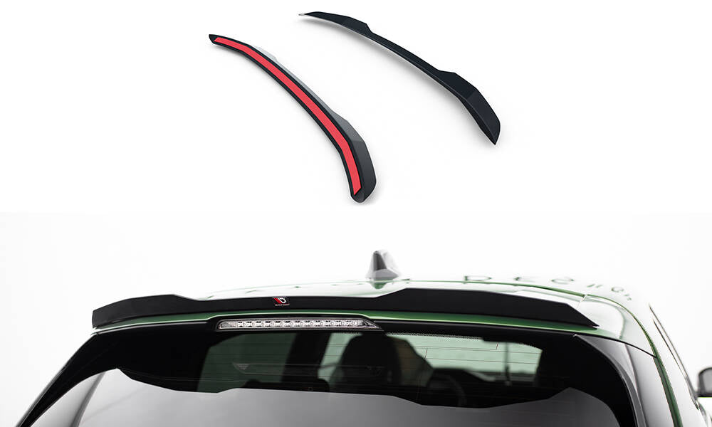 Heckspoiler Lippe Peugeot 308 GT Hatchback Mk3 schwarz Hochglanz – Ansicht 2