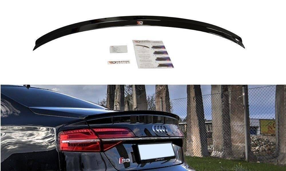Heckspoiler Lippe Audi S8 D4 Facelift schwarz Hochglanz – Ansicht 2