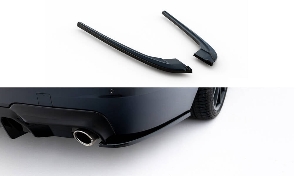 Heck Ansatz Flaps Diffusor V.3 passend für BMW 5er M-Paket F10 / F11 schwarz Hochglanz – Ansicht 2