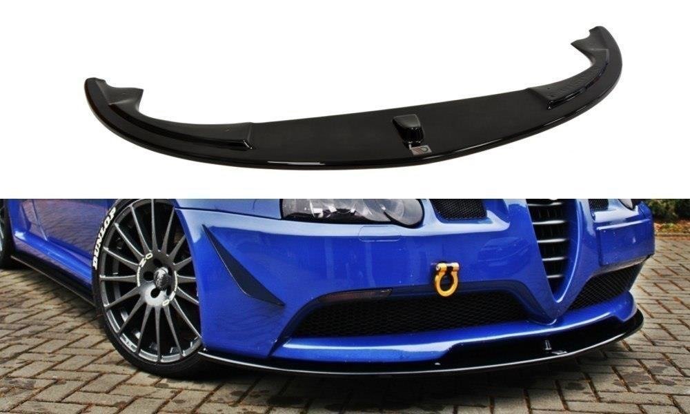 Street+ Spoilerlippe Front Ansatz passend für ALFA ROMEO 147 GTA schwarz Hochglanz – Ansicht 2