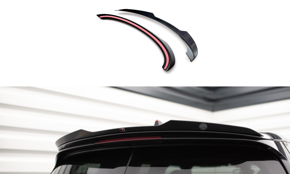Heckspoiler Lippe Mini Cooper Clubman John Cooper Works F54  schwarz Hochglanz – Ansicht 2