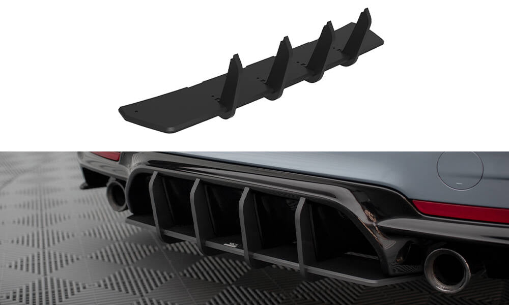 Street Pro Heckschürze V.1 passend für BMW 4er Coupe / Cabrio / Gran Coupe M-Paket F32 / F33 /  F36 – Ansicht 2
