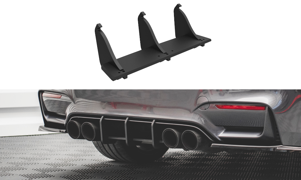 Street Pro Heckschürze passend für BMW M4 F82 – Ansicht 2