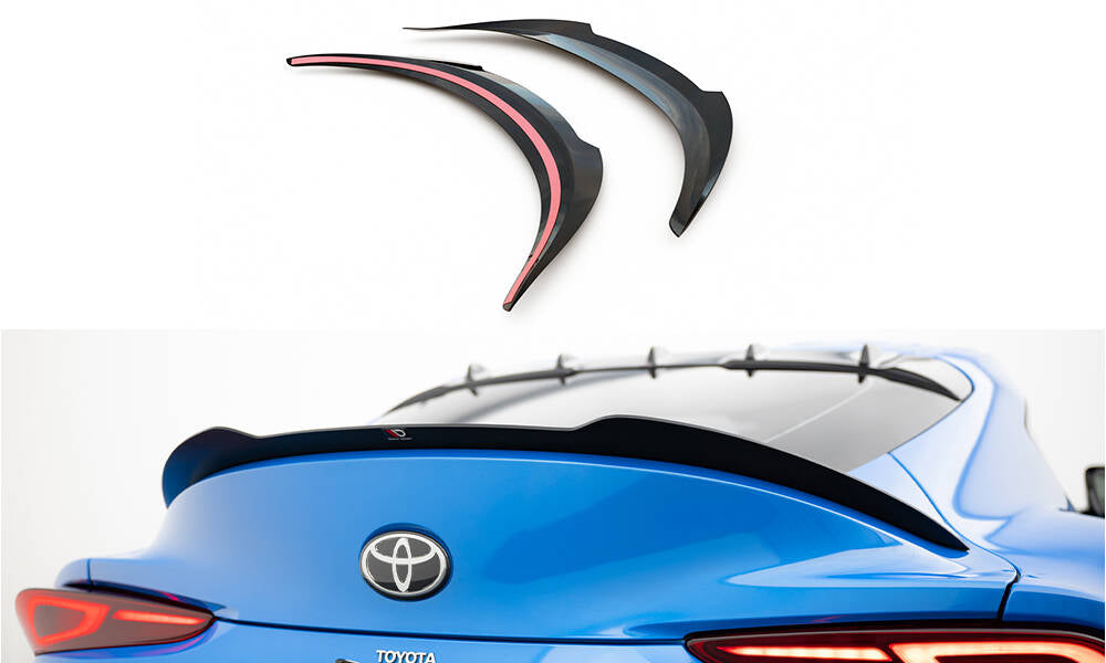 Heckspoiler Lippe Toyota Supra Mk5 schwarz Hochglanz – Ansicht 2