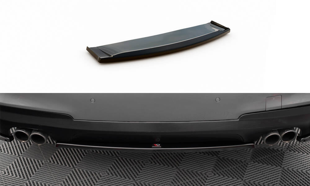 Heckansatz BMW 5er GT M-Paket F07 schwarz Hochglanz – Ansicht 2