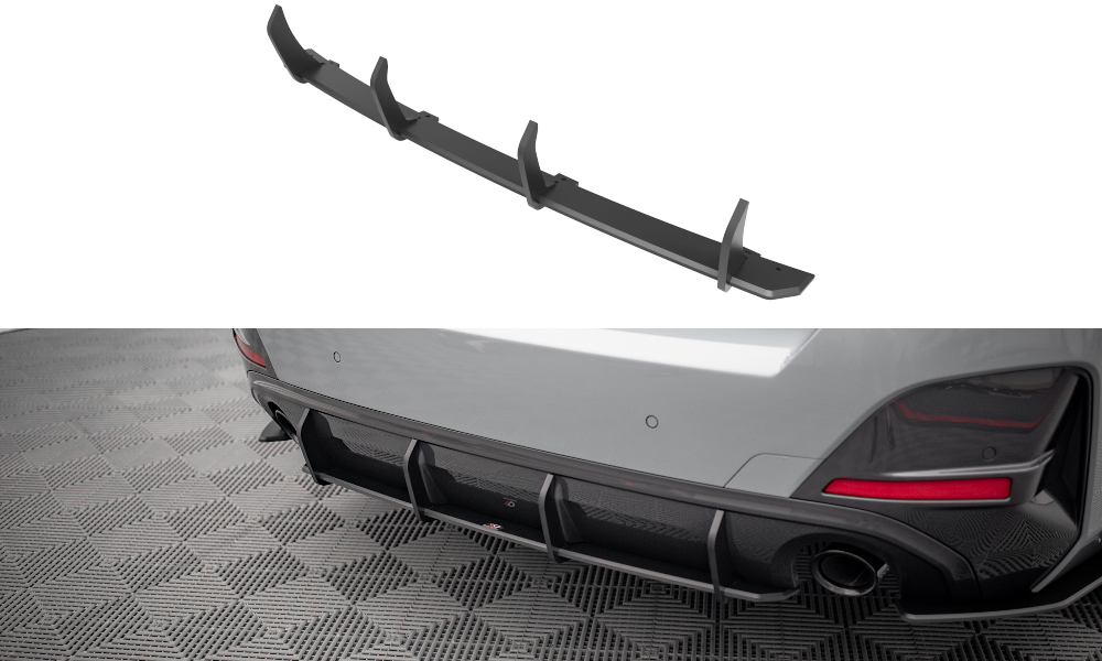 Street Pro Heckschürze passend für BMW 4er Gran Coupe M-Paket G26 – Ansicht 2
